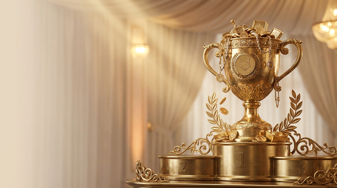 Race to the Top - the Season 1 trophy